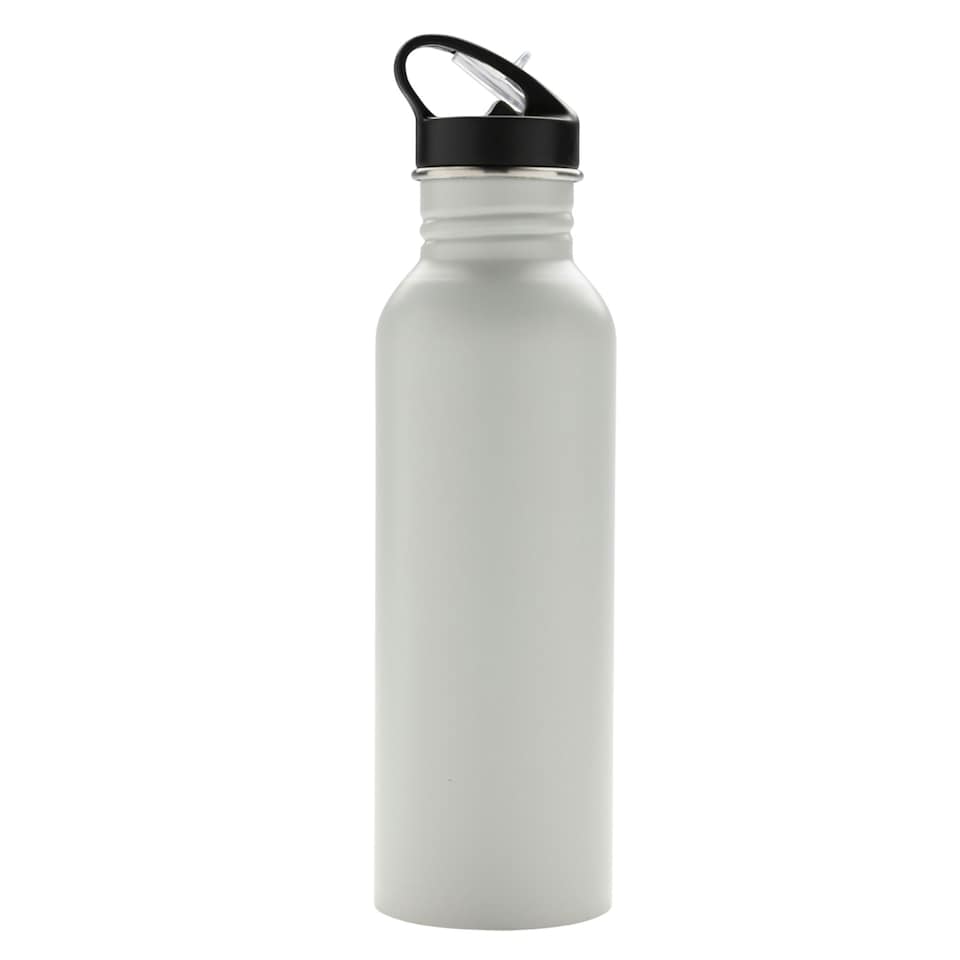 image 1 of XD Collection Deluxe Stainless Steel Active 710ml Bottle - Off White - One Size Cream | One Size