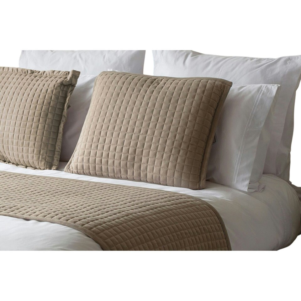 Belledorm Crompton Filled Cushion - Mocha - One Size
