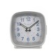 image 2 of Hometime Cushion Shape Alarm Clock Sweep/Cres Silver Silver