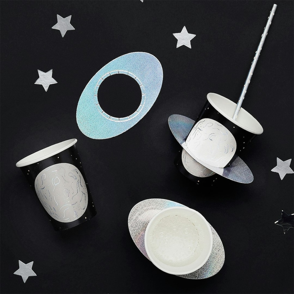 image 1 of Planet Paper Party Cups - Pack of 8