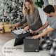 image 5 of Collapsible 64 Christmas Bauble Storage Bag  Grey
