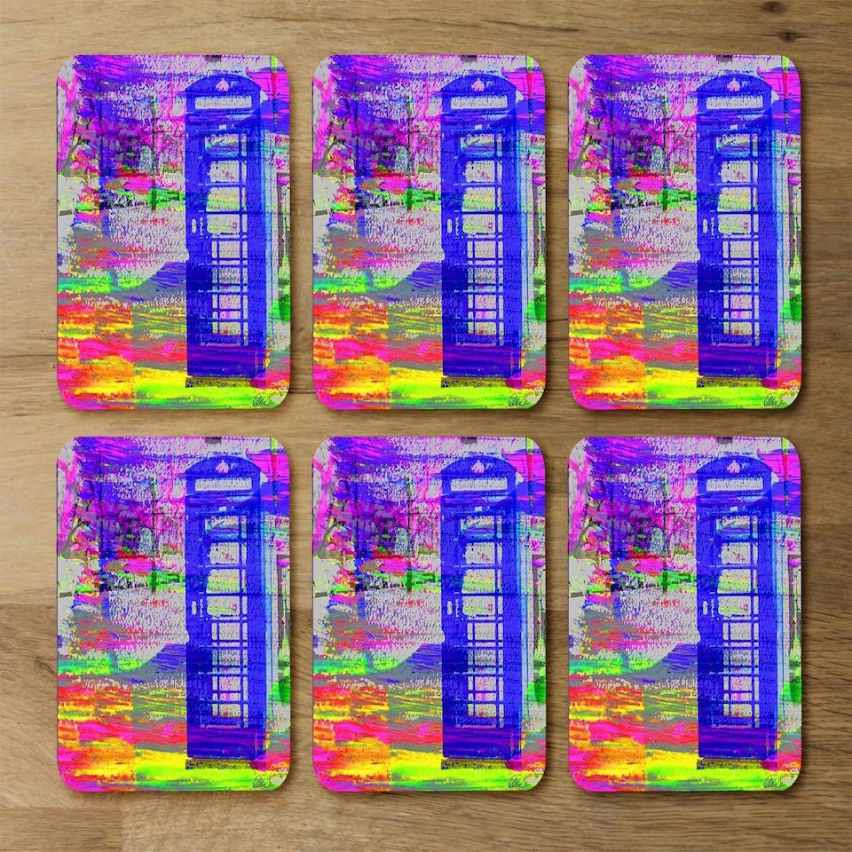 image 1 of london post box (Coaster)