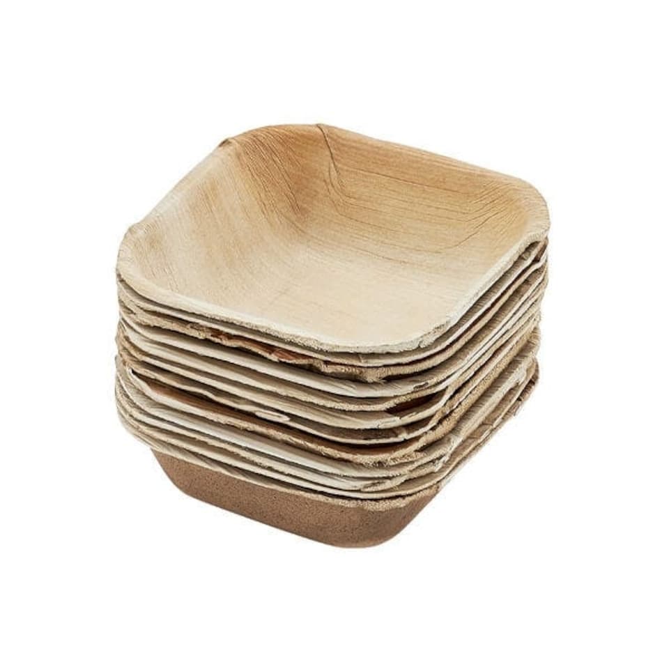 image 1 of Judge Pure Leaf 12 Piece 12cm Square Bowls