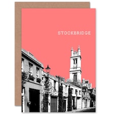 Stockbridge Edinburgh Coral Scottish Scotland Card