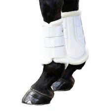 Coldstream Gordon C-Flex Air Flow Horse Brushing Boots - White - Full
