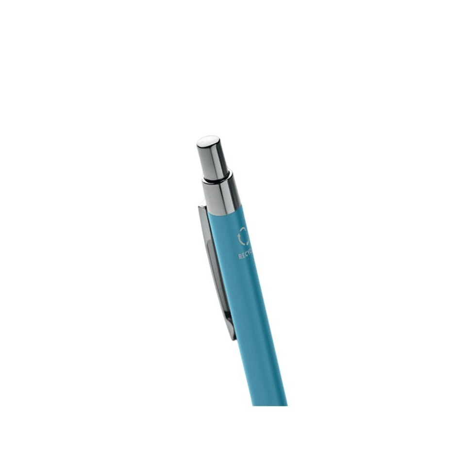 image 1 of MidOcean Dana Recycled Aluminium Ballpoint Pen - Turquoise - 14cm x 0.8cm