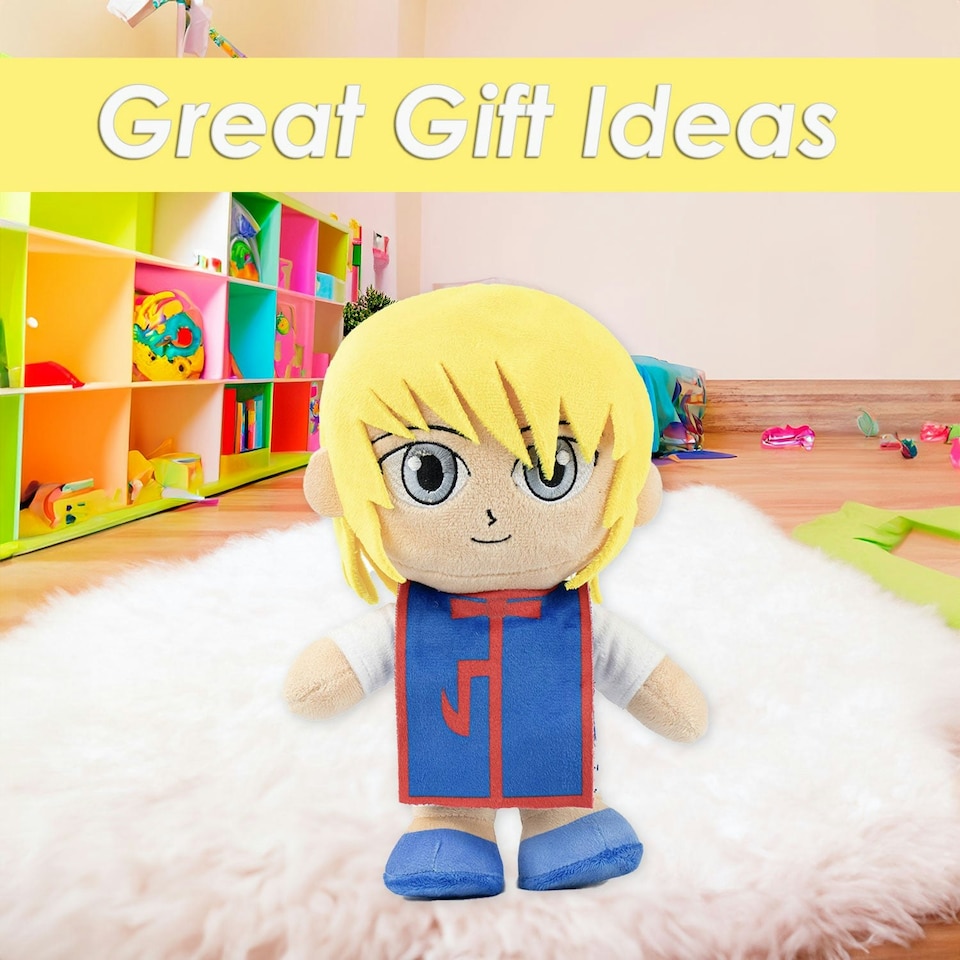 image 1 of Hunter X Hunter Kurapika Soft Toy Japanese Manga Character 28cm Multi-Coloured