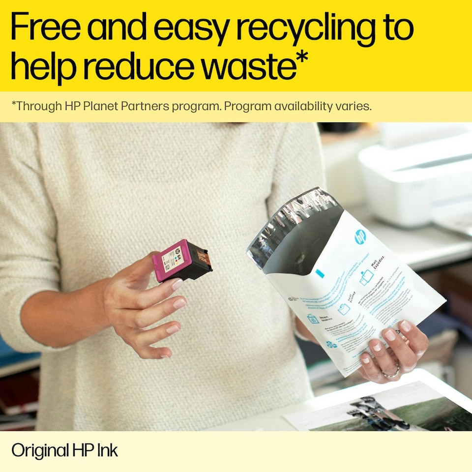 image 1 of 2x Ink Jungle 304XL Colour Refilled Ink Cartridges - Replaces HP 304XL Colour