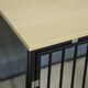 image 8 of PawHut Dog Crate Furniture w/ Soft Cushion, for Indoor Use, Small, Medium Dogs