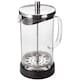 image 1 of Judge Glass Cafetiere 8 Cup Coffee Maker 925ml Clear