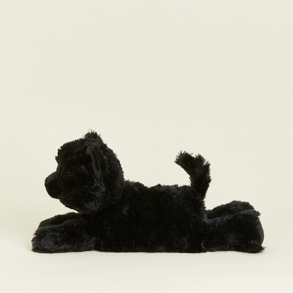 image 1 of Warmies Plush Black Cat LARGE