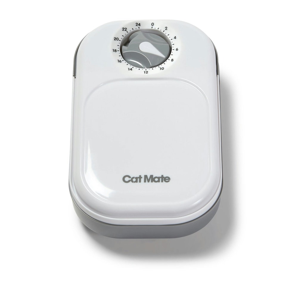 image 1 of Cat Mate One-meal Automatic Dry/Wet Food Pet Feeder (C100)