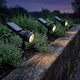 image 2 of Auraglow Solar Powered LED Garden Spike Lights - Pack of 3