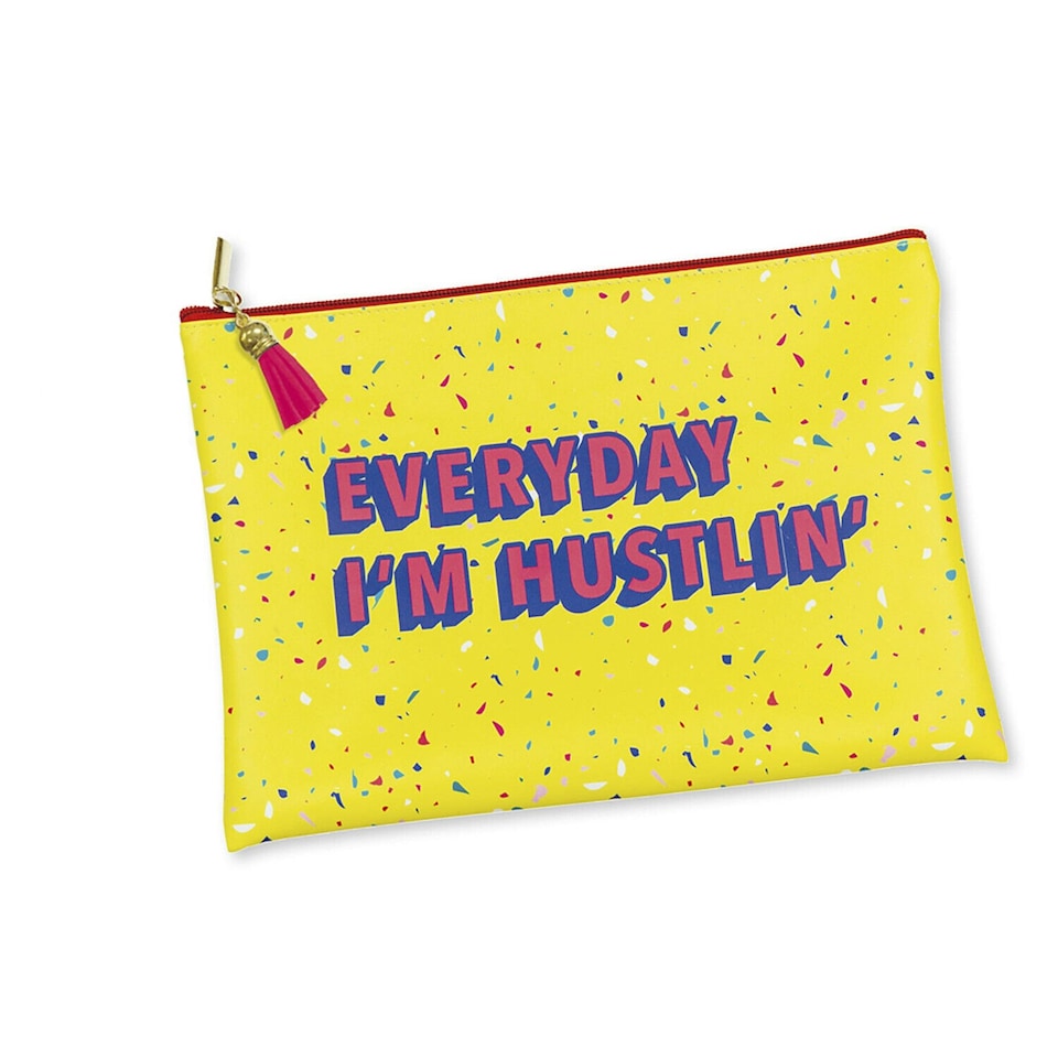The Range Everyday I´m Hustlin´ Pencil Case - Yellow - One Size