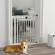image 7 of Pressure Fit Safety Gate w/ Auto Closing Door, for Small, Medium Dogs, 74-80cm