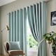 image 3 of Cotswold Eyelet Curtain - Teal - 229 cm x 182 cm
