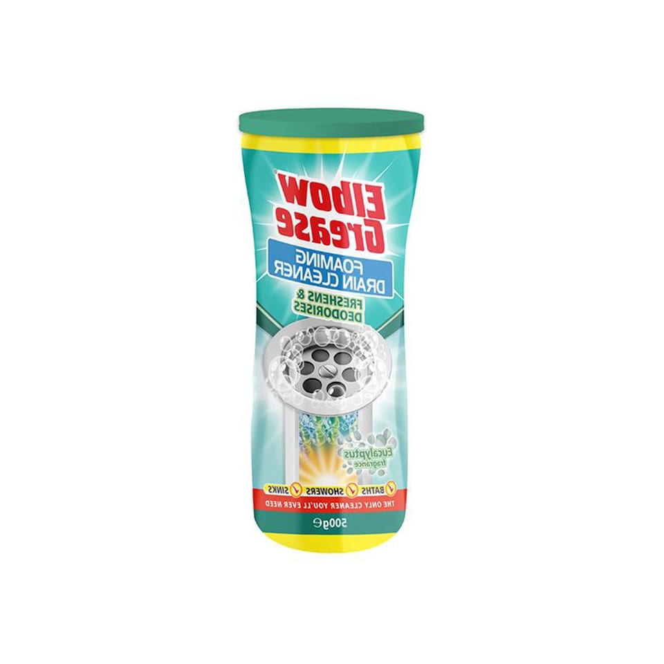 image 1 of Elbow Grease Eucalyptus Fragrance Foaming Drain Cleaner 500g