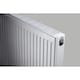 image 2 of 750mm (H) x 1200mm (W) - Type 11 Radiator - Single Panel Convector - White Enamel (RAL 9016) - (0.75m x 1.2m) (30" x 47")