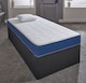 image 2 of Hybrid Memory Foam & Pinna-Coil Mattress - Soft/Medium Cooltouch+ Breathable | Blue | Small Single