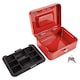image 2 of Ashley Metal Cash Box - 20.5cm - Red
