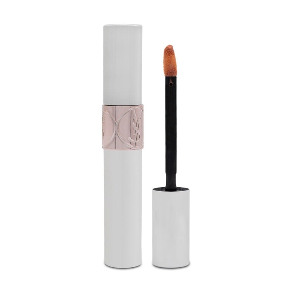 image 1 of YSL Volupte Liquid Lip Balm 4 Spy On Me Nude