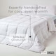 image 5 of Homescapes Mulberry Silk 13.5 Tog Duvet, King