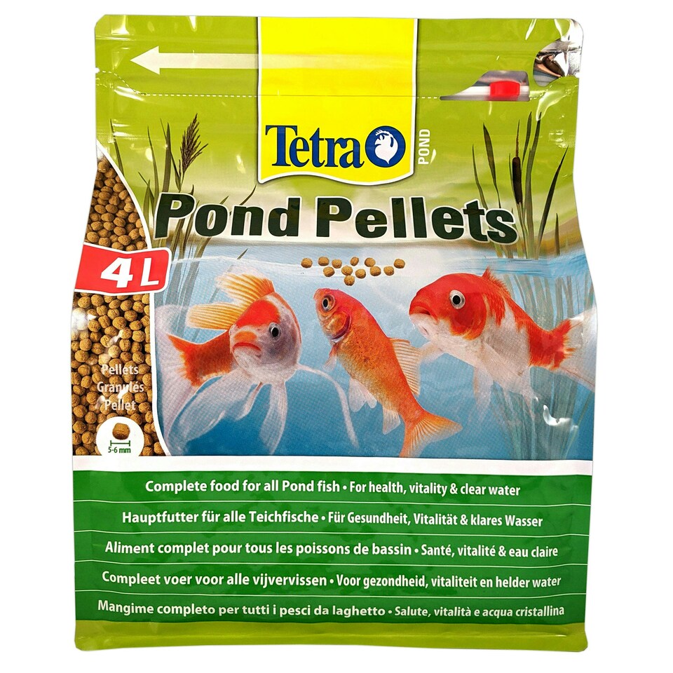 image 1 of Tetra Pond Pellets Medium (5-6mm) N/A | 1L