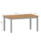 image 6 of Mercers Furniture Corona Grey Wax 5'0" Dining Table & 4 Chairs Solid Wood Pine Wooden Kitchen Dining Set with Mexican Styling