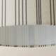 image 6 of ValueLights Hallie Natural Small Stripe Ceiling Lamp Shade & Bulb | Multi