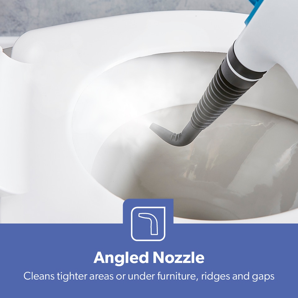 image 1 of GEEPAS Handheld Steam Cleaner Multipurpose, 1050W Motor - White