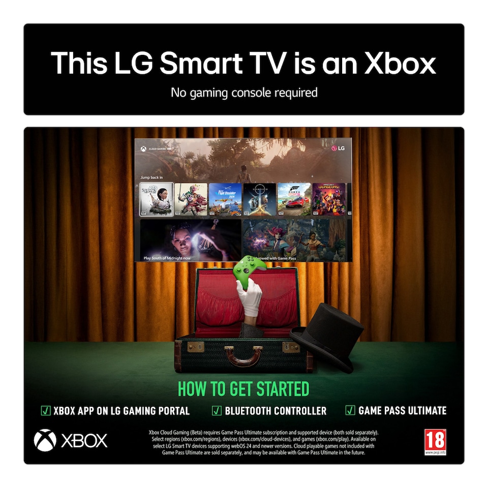 image 1 of LG OLED65G54LW.AEK TV 165.1 cm (65") 4K Ultra HD Smart TV Wi-Fi - Metallic