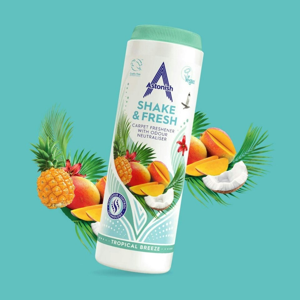 image 1 of Astonish Shake & Fresh Tropical Breeze 350g