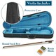 image 3 of Forenza Uno Series Full Size Black Violin Outfit