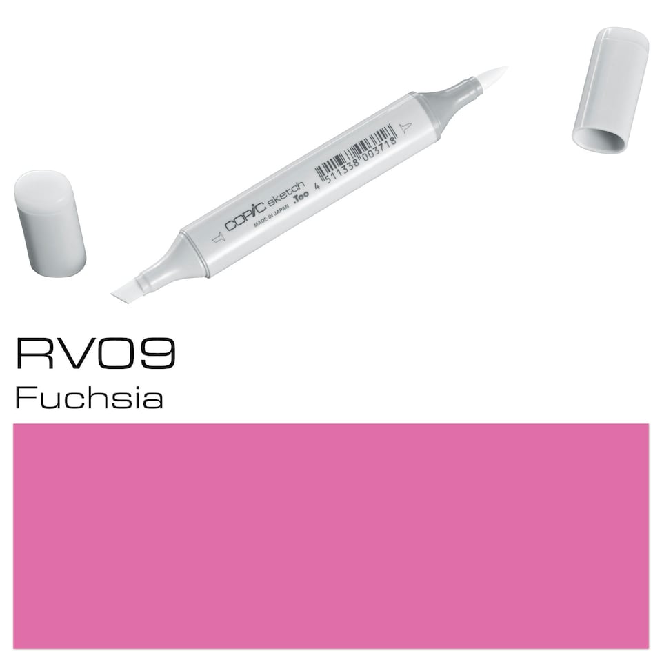 image 1 of Copic Sketch Marker, Fuchsia, Single Pen