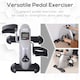 image 6 of HOMCOM Mini Exercise Bike Portable Pedal Manual Machine Indoor Fitness Black
