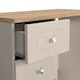 image 10 of Cambridge 3 Drawer Vanity in Kashmir Ash & Bardolino Oak (Ready Assembled) | Cream | Kashmir Ash & Bardolino Oak