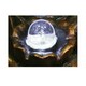 image 4 of Primrose Golden Buddha Water Feature Lights & Spinning Ball Gold 93cm