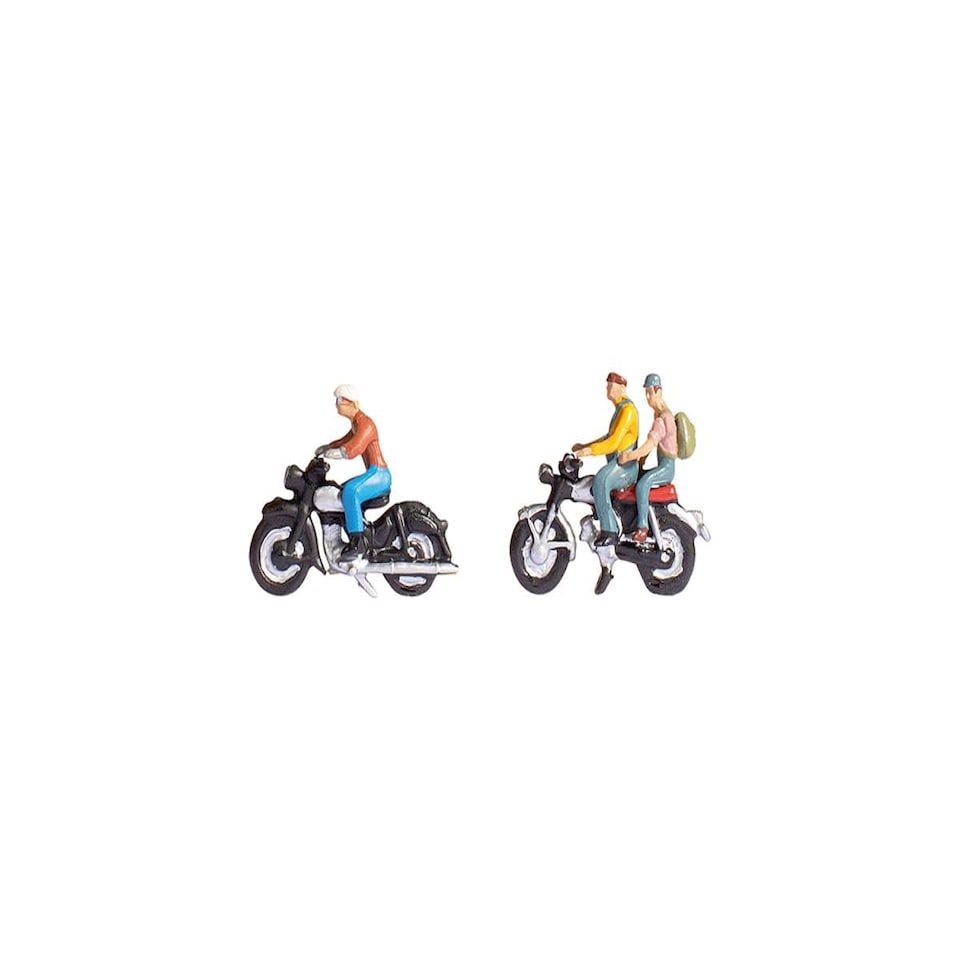 image 1 of Gaugemaster TT120 Motorcyclists (2) Figure Set