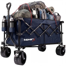 MoverX 200L/150kg Premium Camping Trolley / Festival Wagon