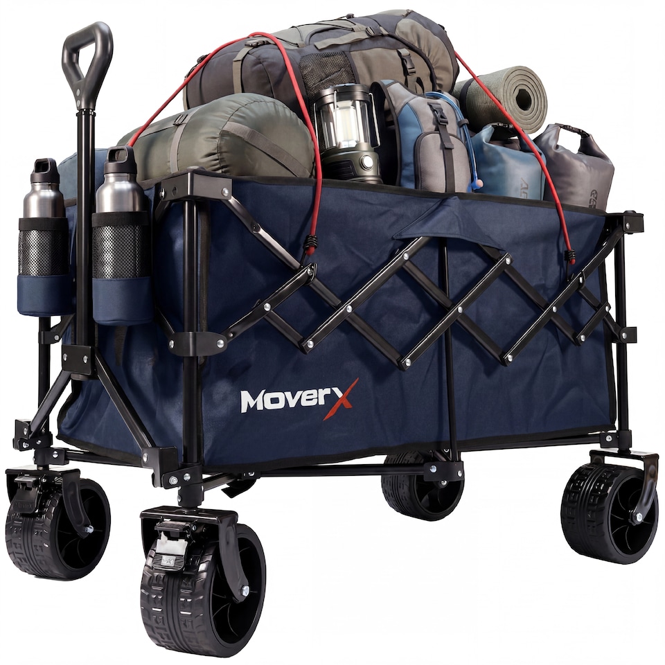 image 1 of MoverX 200L/150kg Premium Camping Trolley / Festival Wagon