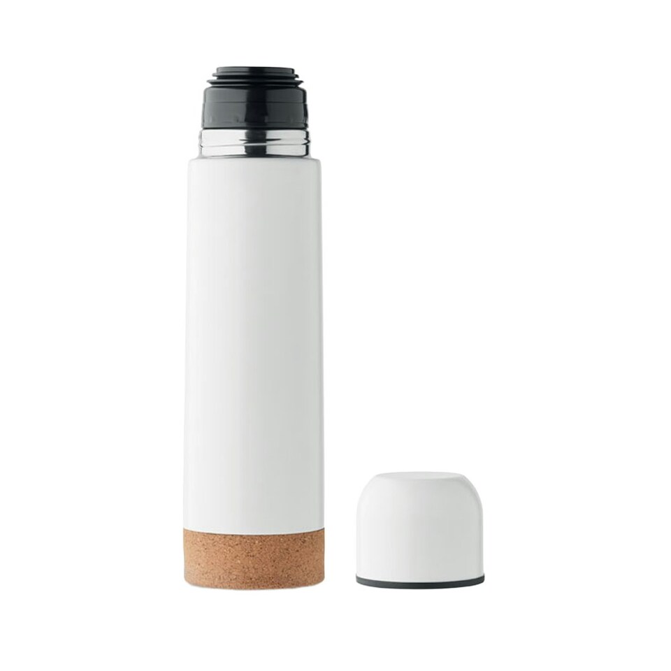 image 1 of MidOcean Aventur Cork 500ml Bottle - White - One Size White | One Size