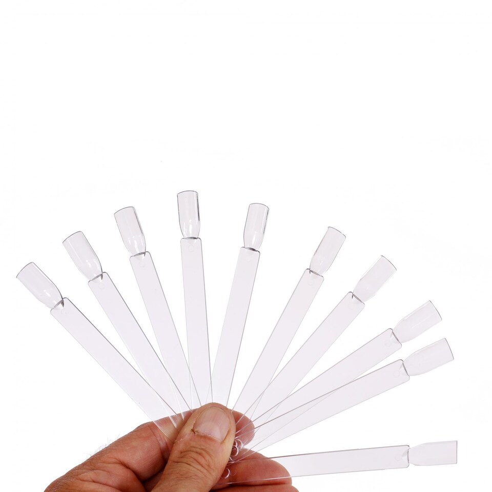 image 1 of Professional Practice Display Salon Manicure Nail Art Colour Wheel Chart | Clear