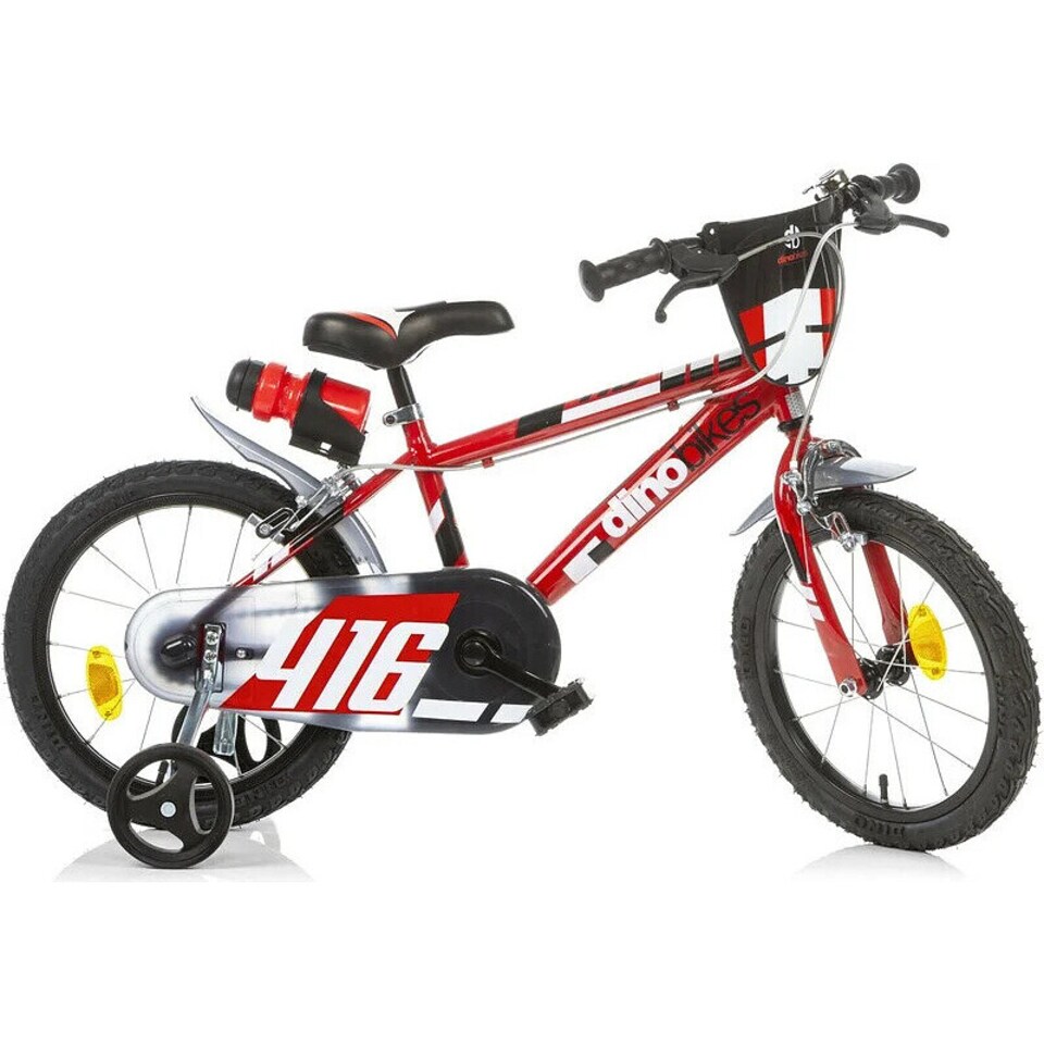 Dino 416 16" Kids Bike - Red