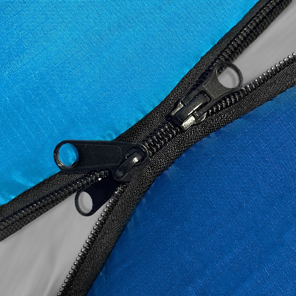 image 1 of Active Era Premium Waterproof Lightweight Sleeping Bag - Blue - 3-4 Seasons