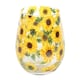 image 2 of Sunflower Print Stemless Glass
