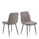 image 1 of Becca Dining Chair in Light Brown Set of 4