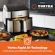 image 10 of GEEPAS 1.7L Illuminating Electric Kettle 2 Slice Bread Toaster & 7.5L Air Fryer Combo Kitchen Set