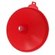 image 4 of 8" Wide Plastic Fuel Funnel With Fixed Spout Suitable Petrol Diesel Water Oil