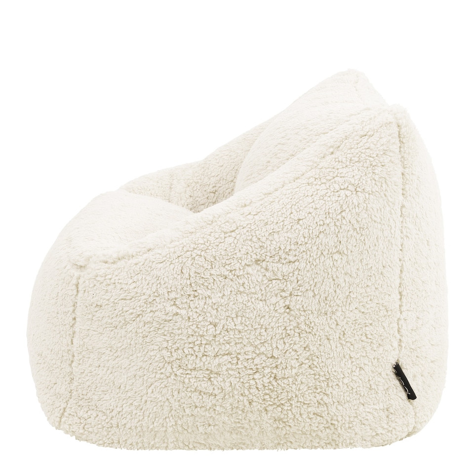 image 1 of Kids Teddy Bear Armchair Bean Bag Natural Childrens Bean Bags | Cream | Natural | M | 1