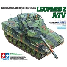 Tamiya German Leopard 2 A7V Main Battle Tank (1:35 Scale)